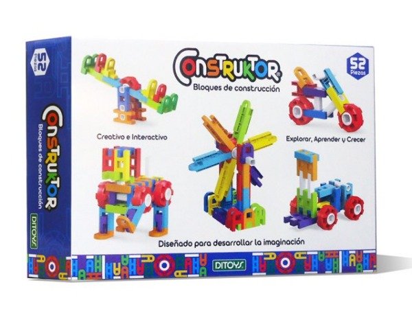 Producto - Contruktor 52 piezas DITOYS 6002