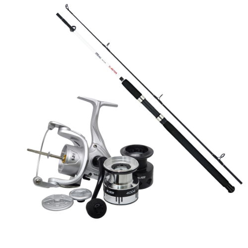 Producto - Combo caña Caster Sniper 2.40m + reel Caster Blade 4004