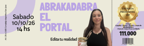 Producto - VIP - Seminario Akb El portal- 10 Octubre - La Plata