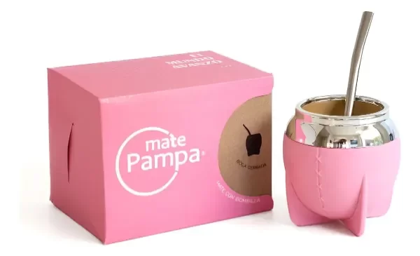 Producto - Mate Pampa Boca Chica Rosa