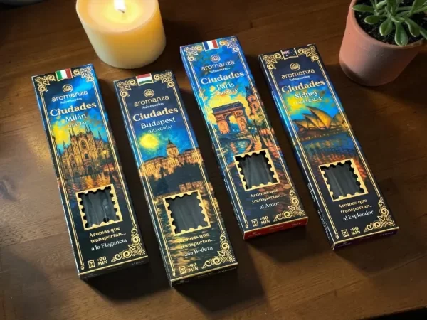 Producto - SAHUMERIOS CIUDADES X 5 VARILLAS- X 1