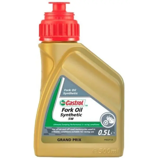 Producto - ACEITE CASTROL SINTETICO FORK OIL 5W 12 X 500ML - 2