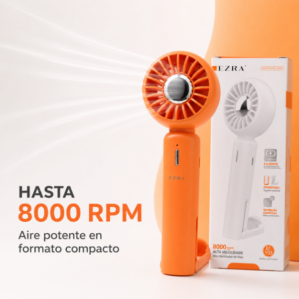 Producto - Mini Ventilador Portatil de Mano Portátil EZ-Y03 - EZ-Y04. - 2