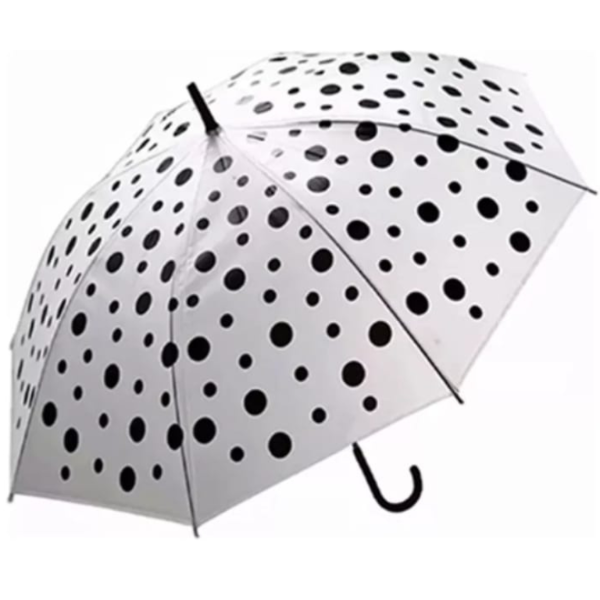 Producto - Paraguas lunares negros