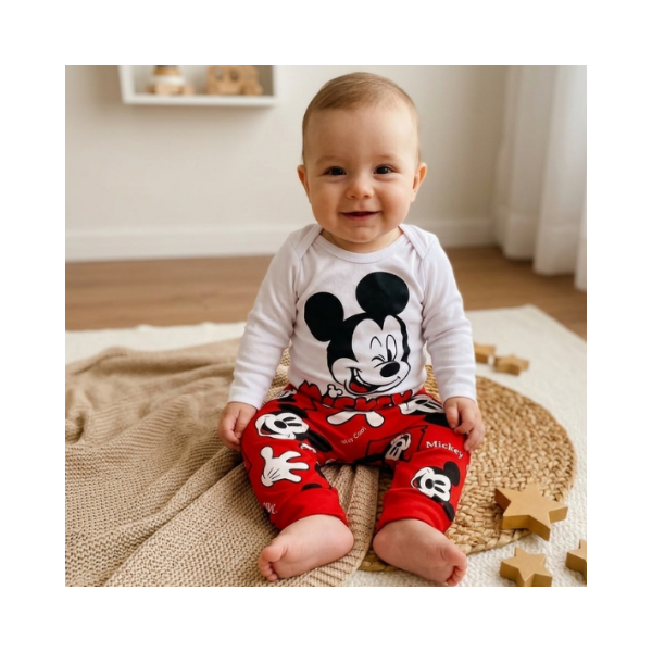 Producto - conjunto MICKEY rojo