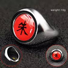 Producto - Anillo Akatsuki Itachi - Naruto (Ajustables) x Unidad