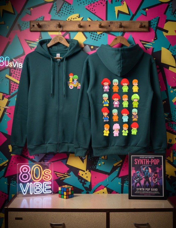 Producto - Campera Algodon Rustico Pin y Pon Todos Varios Colores - 7
