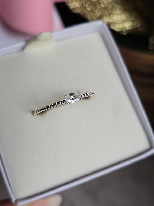 Producto - Anillo Slim con cristal