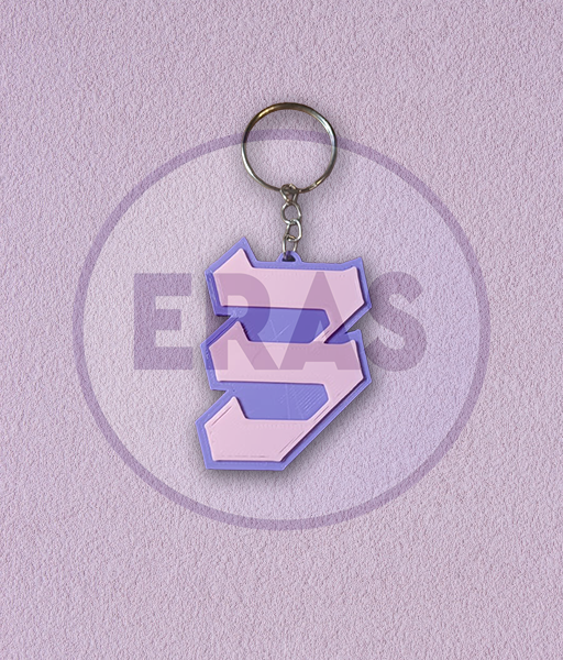 Producto - LLAVERO - MARIA BECERRA - LOGO EN ROSA