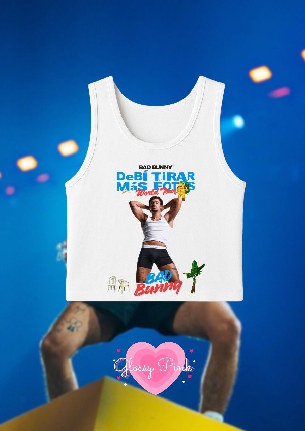 Producto - Tank Top Bad Bunny Calvin DTMF - DTF