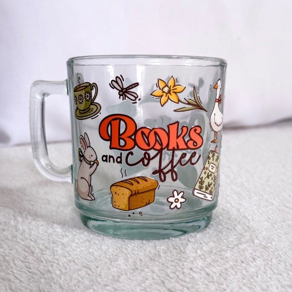 Producto - Taza BOOKS AND COFFEE