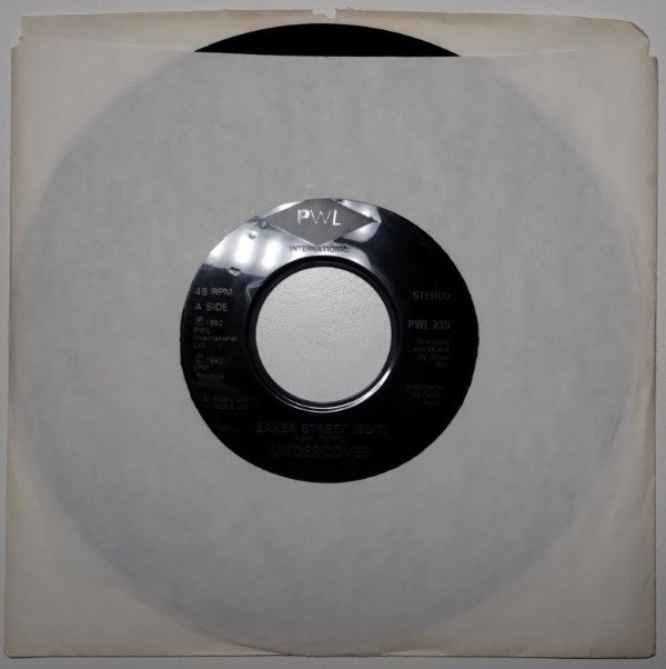 Producto - Undercover BAKER STREET Disco Simple 7 UK 1992 Euro House