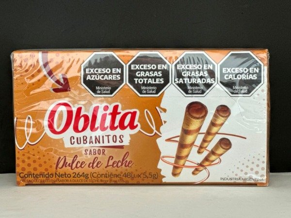 Producto - Cubanitos Oblita Dulce de Leche