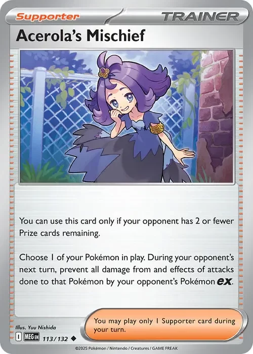Producto - Acerola's Mischief - 113/132 - Mega Evolution