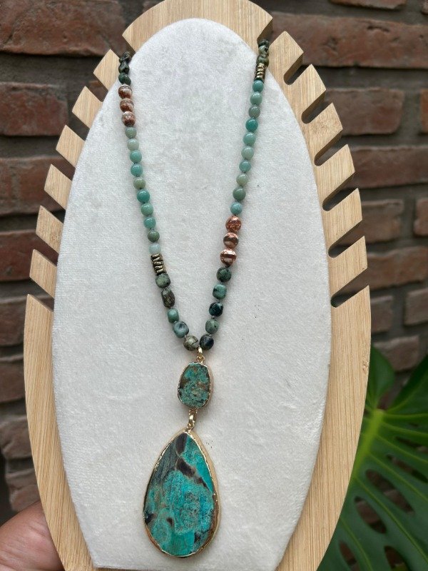 Producto - COLLAR GOTA-ACQUA