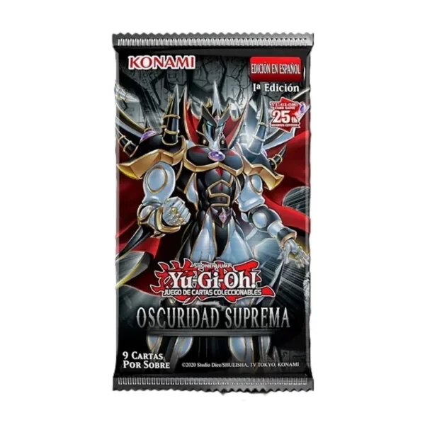 Producto - Booster Yugioh -Oscuridad Suprema-  Español