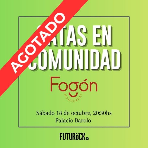 Producto - Catas en comunidad - Futuröck + Fogón Monserrat (18/10)