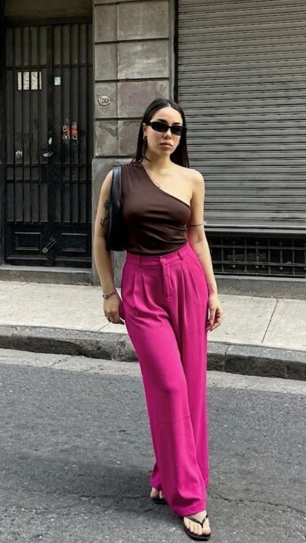 Producto - Pantalon Sastrero Fucsia