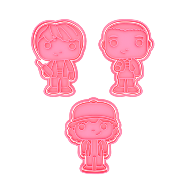 Producto - Set x 3 Cortante con Stamp Set Stranger 1