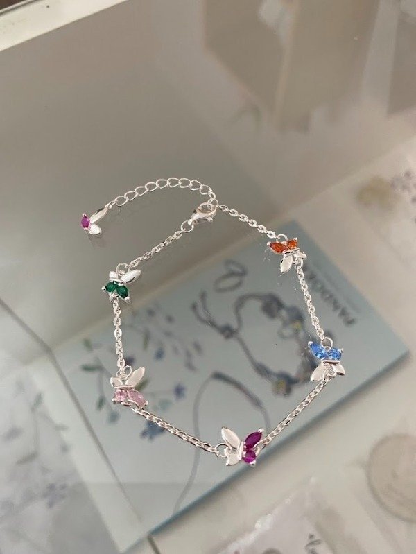 Producto - Pulsera Mariposas Cubic Plata 925