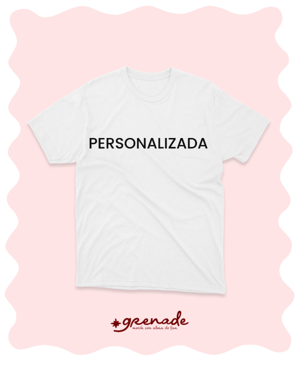 Producto - Remera pesonalizada