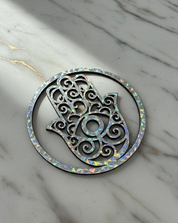 Producto - Mano Fátima shimmer 10 cm