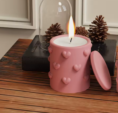 Producto - MOLDE CUENCO CON TAPA CORAZONES