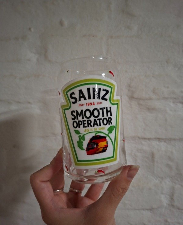 Producto - Vaso con bombilla Carlos Sainz