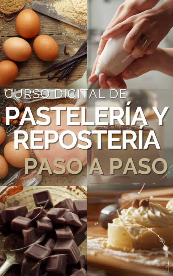 Producto - Curso de Pasteleria y Reposteria paso a paso