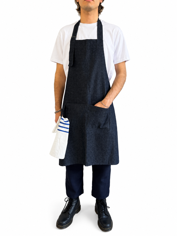 Producto - DELANTAL PECHERA CON ESTAMPA (GABARDINA O DENIM)