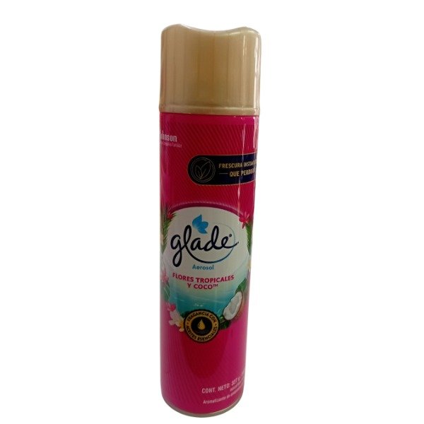 Producto - GLADE AROMATIZANTE AMBIENTE FLORES TROPICALES COCO