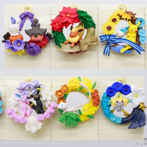 Producto - Set Wreath Collection - Diorama POKÉMON, 8cm (Por unidad)