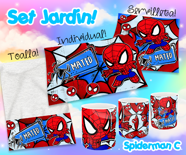 Producto - SETS DE JARDÍN - SPIDERMAN 20