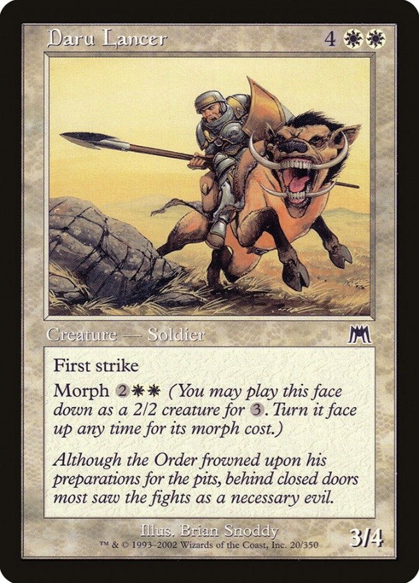 Producto - Daru Lancer #20  Onslaught