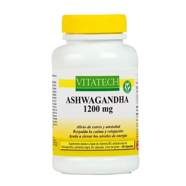 Producto - VITALTECH ASHWANDHA 1200MG X 60CAPS - 0