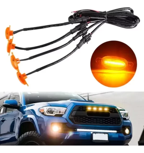 Producto - luces parrilla para camioneta  x 4