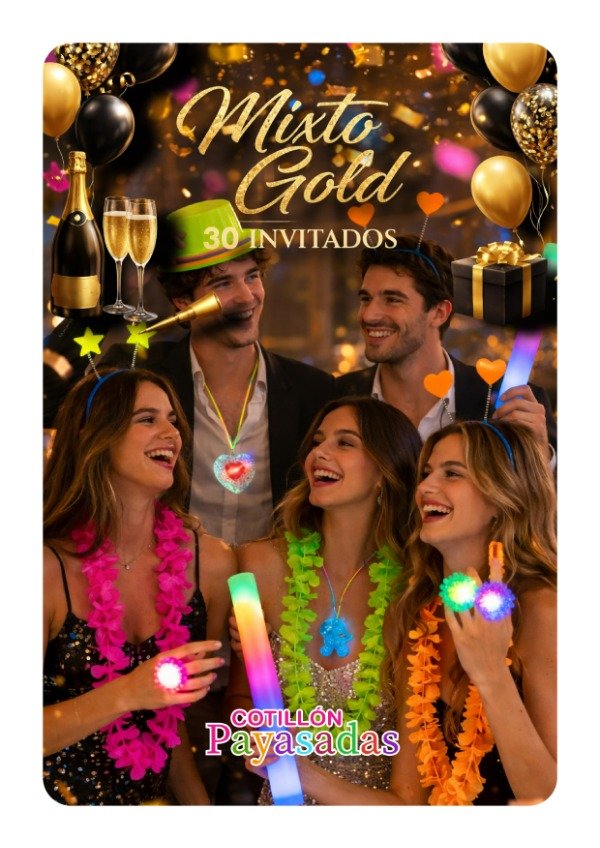 Producto - Combo Mixto Gold 30 Invitados