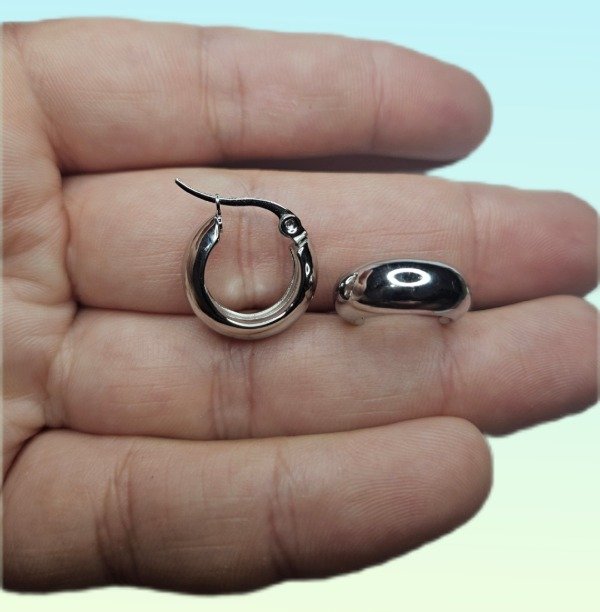 Producto - Aros anchos macizos 1.2cm