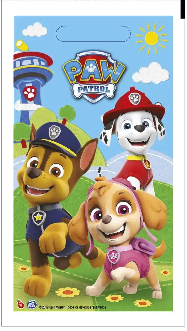 Producto - BOLSA PAW PATROL X10