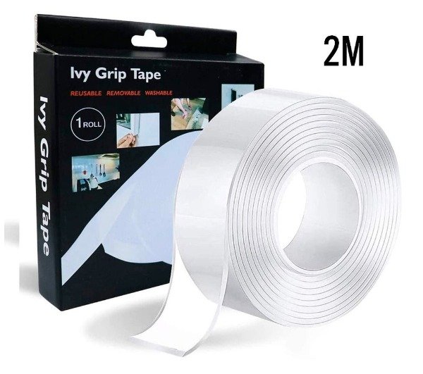 Producto - CINTA NANO BIFAZ 2m LARGO 3cm ANCHO 1mm GROSOR