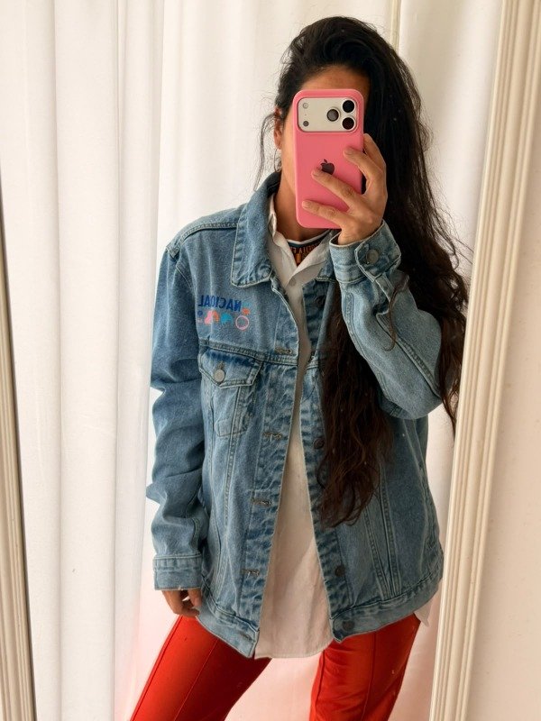 Producto - Campera de Jean Cadena Nacional - 8