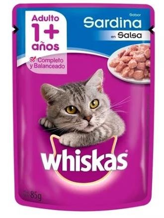 Producto - WHISKAS SALSA DE SARDINAS X 85 GR