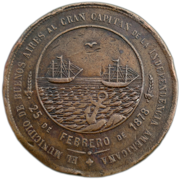 Producto - Centenario del Nacimiento de San Martin (1878) / Municipio de Buenos Aires