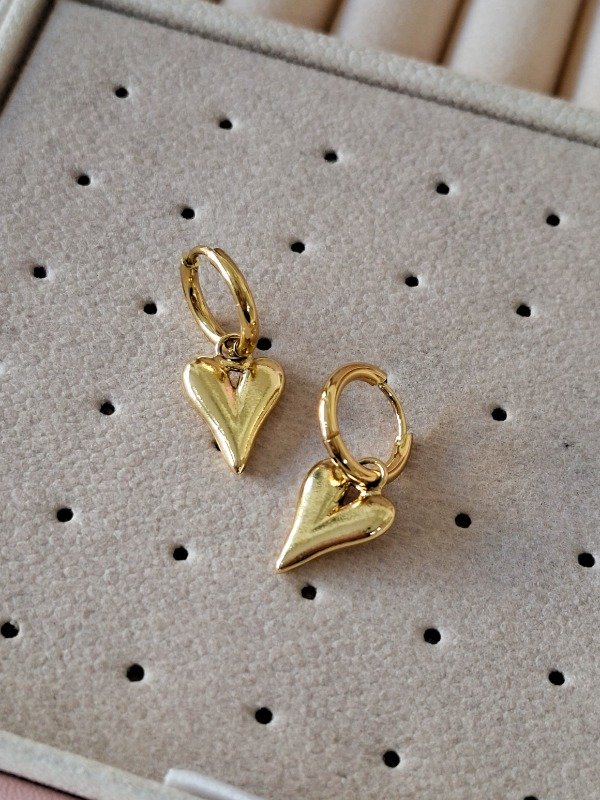Producto - Argollas Corazón Alagado - 0