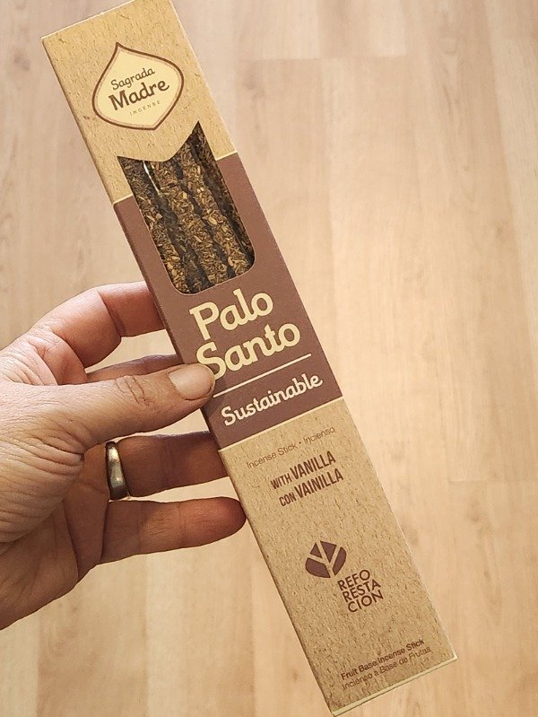 Producto - Sahumerio Palo Santo Sustentable con Vainilla x8