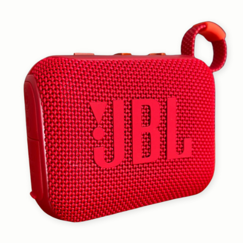 Producto - Parlante Portátil Go 4 Bluetooth Resistente al agua Rojo