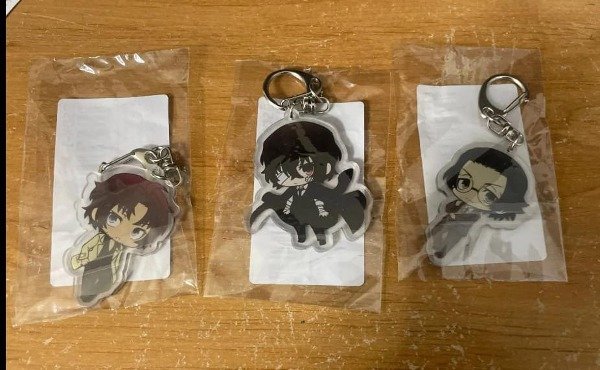 Producto - Llaveros BSD Dark era Chibis ver.