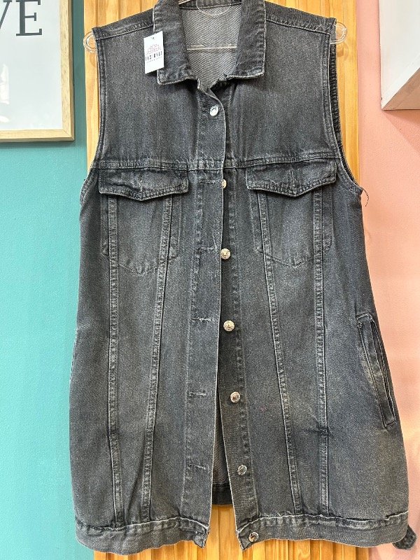 Producto - CHALECO denim gris - 0