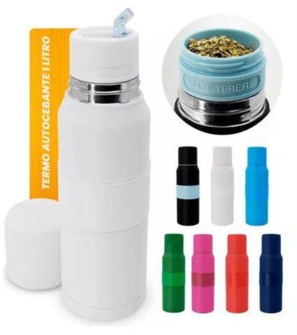 Producto - MATE LISTO ACERO Y PLASTINO