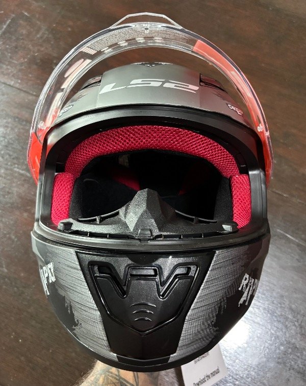 Producto - CASCO LS2 353 RAPID CIRCLE BLACK MATE NARANJA - 9